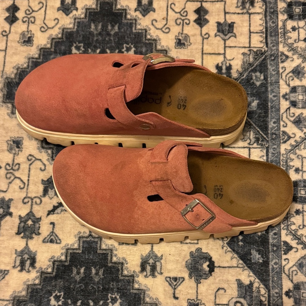 Papillio by Birkenstock Suede Slip-On Clogs